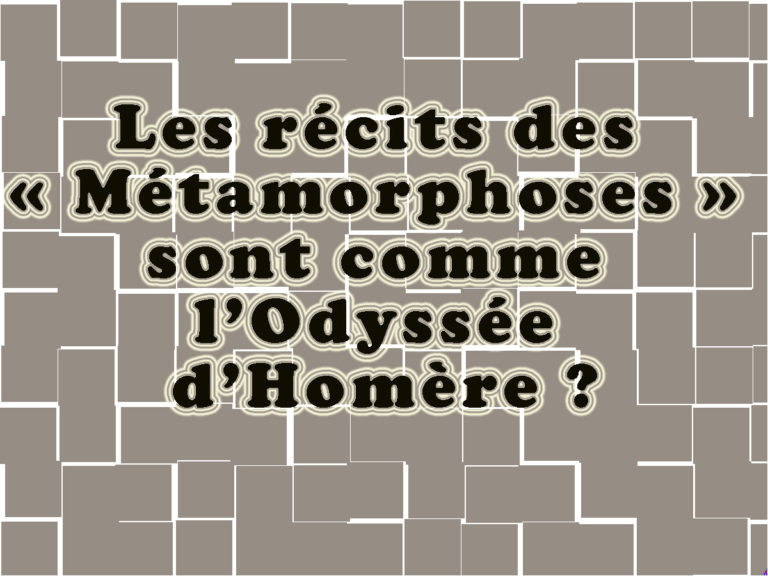 Metamorphose