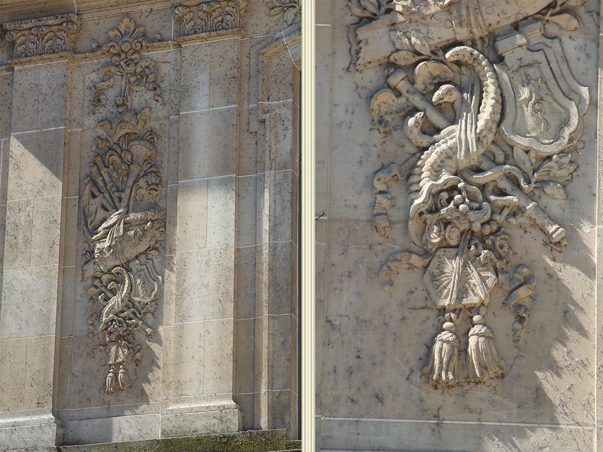 Côté cour de la Victoire. Musée Carnavalet, 23 rue de Sévigné.