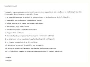 Lire la suite à propos de l’article Exact – Inexact