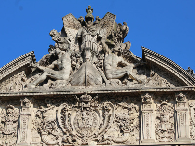 Porte Barbey de Jouy, quai François Mitterrand