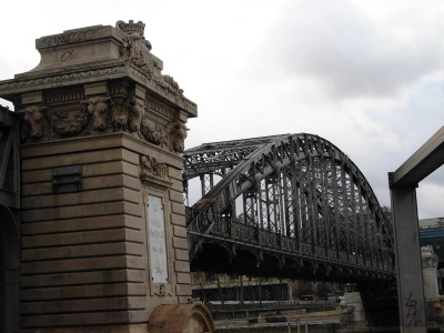 Viaduc d’Austerlitz, côté 12ème arrondissement.