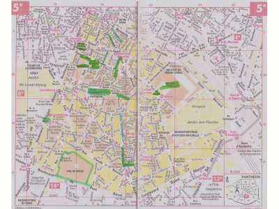 Plan du 5ème arrondissement