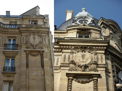 Angle rue du Commerce et 1 rue Emile Zola, BNP Paribas.