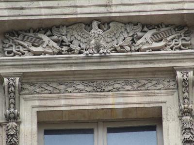 Louvre, Cour Carrée, côté rue de Rivoli