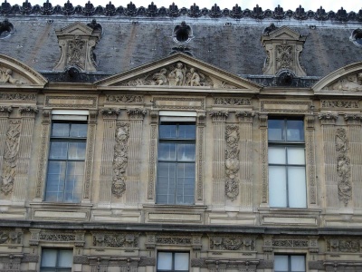 Entre le pavillon Jaujard et la porte des Lions, quai François Mitterrand, Louvre