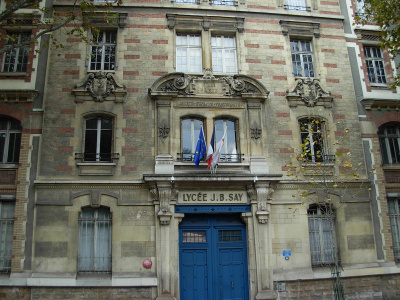 8 rue Chardon-Lagache, Lycée J.B. Say