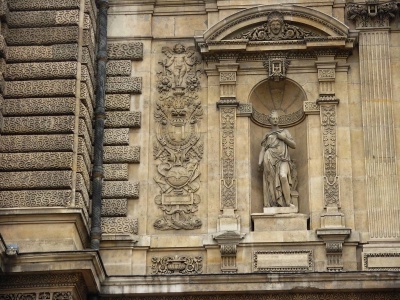 Porte de Lesdigières, Louvre, quai François Mitterrand