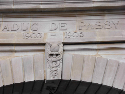 Viaduc de Passy, pont de Bir-Hakeim