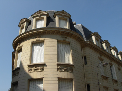 Angle rue Ménier et rue Charles Lamoureux