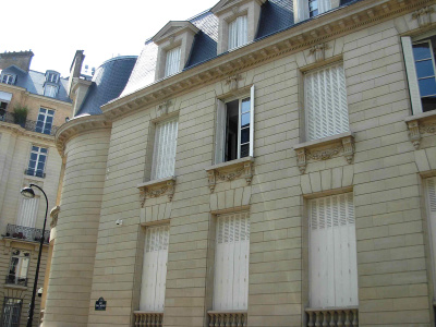 Angle rue Ménier et rue Charles Lamoureux