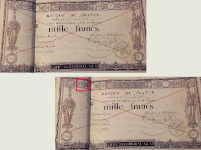 Billet de 1 000 F dit « de Germinal ».