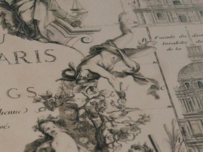 Plan de Paris - Musée Carnavalet, 23, rue de Sévigné.