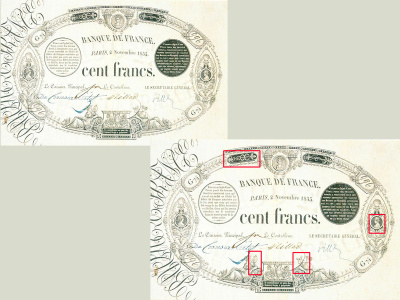 Billet de 100 F « type 1848 – définitif.