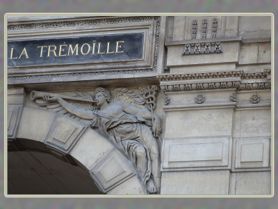 Pavillon de la Trémoïlle, Louvre, jardin du Carrousel