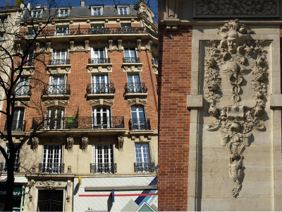 Angle rue Vouillé et angle rue Brancion et 21 rue Vouillé