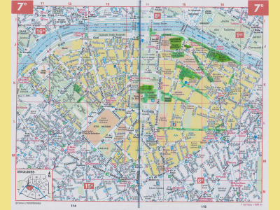 Plan du 7ème arrondissement