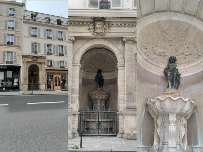 Fontaine entre le 39 et 41 rue de Turenne