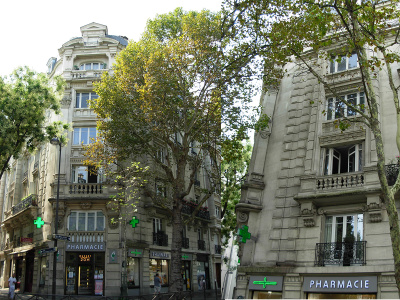 Angle avenue Théophile Gauthier et rue Gros