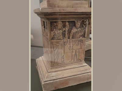 Pilier des Nautes. Musée Carnavalet, 23 rue de Sévigné.