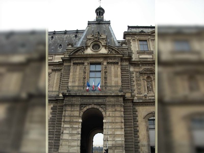 Porte de Lesdigières, Louvre, quai François Mitterrand