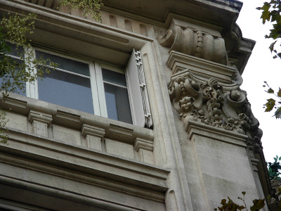 Angle avenue Théophile Gauthier et rue Gros