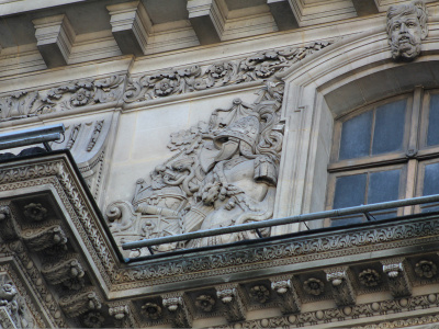 Pavillon Daru, Louvre