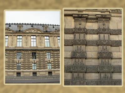 Entre la Porte des Lions et le Pavillon de la Trémoïlle, quai François Mitterrand, Louvre