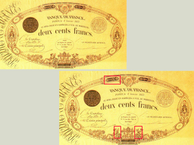Billet de 200 F « 1847 - 1er type »