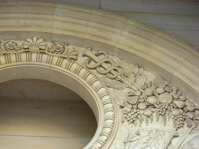 Entrée du Louvre, rue de l'Amiral de Coligny, Porte Saint-Germain l'Auxerrois