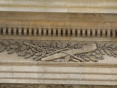 Louvre, Cour Carrée, côté rue de Rivoli