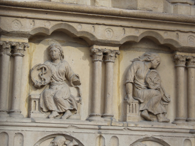 Porche central de Notre-Dame de Paris