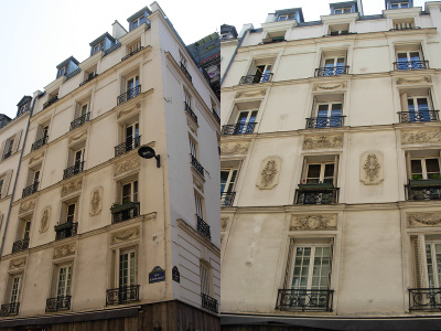 Rue d'Armaillé, angle des Colonels Renard