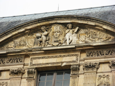 Après le pavillon de la Trémoïlle, Louvre, quai François Mitterrand