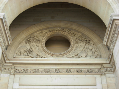 Entrée du Louvre, rue de l'Amiral de Coligny, Porte Saint-Germain l'Auxerrois