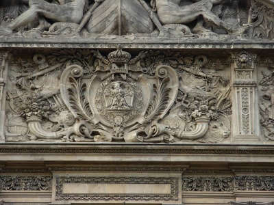 Porte des Lions, quai François Mitterrand, Louvre