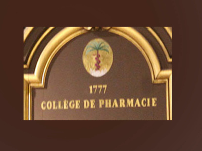 Faculté de Pharmacie,  4 avenue de l’Observatoire.