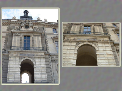 Pavillon de la Trémoïlle, Louvre, jardin du Carrousel