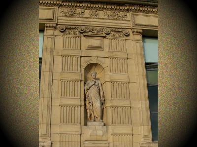 Bâtiment des Arts décoratifs, Louvre, côté jardin