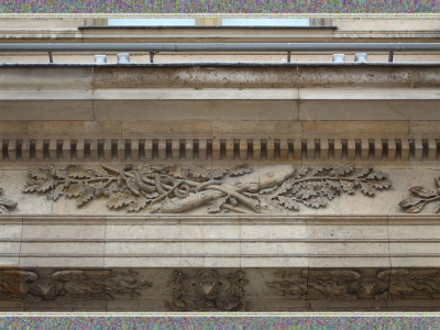 Louvre,  Cour Carrée, tour de l’Horloge