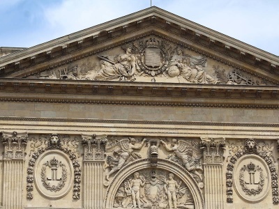 Cour Carrée, entrée quai François Mitterrand, Louvre