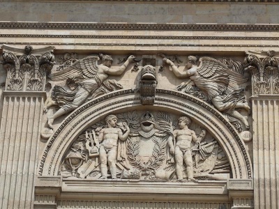 Cour Carrée, entrée quai François Mitterrand, Louvre