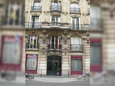 35-37, rue Beaubourg, angle impasse Beaubourg