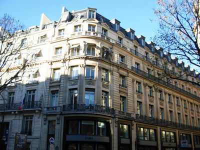 Angle 18 boulevard des Capucines et 1 rue Edouard VII