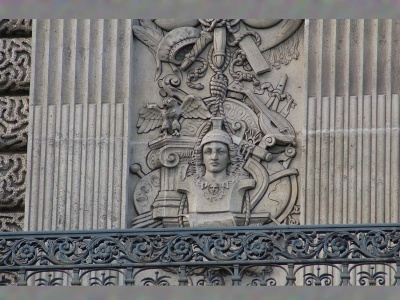 Porte des Lions, quai François Mitterrand, Louvre