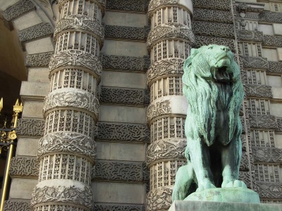 Porte des Lions, quai François Mitterrand, Louvre