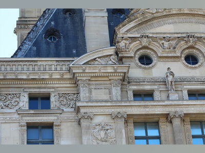 Pavillon Daru, Louvre