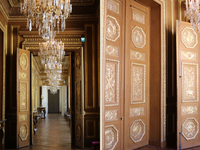 Hôtel de la Marine, place de la Concorde et 2, rue Royale.  