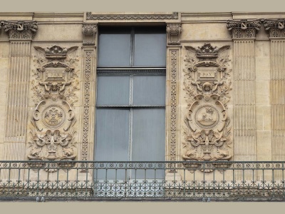 Porte de Lesdigières, Louvre, quai François Mitterrand