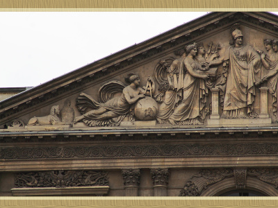 Louvre, Cour Carrée, côté quai