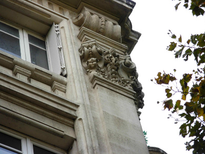 Angle avenue Théophile Gauthier et rue Gros